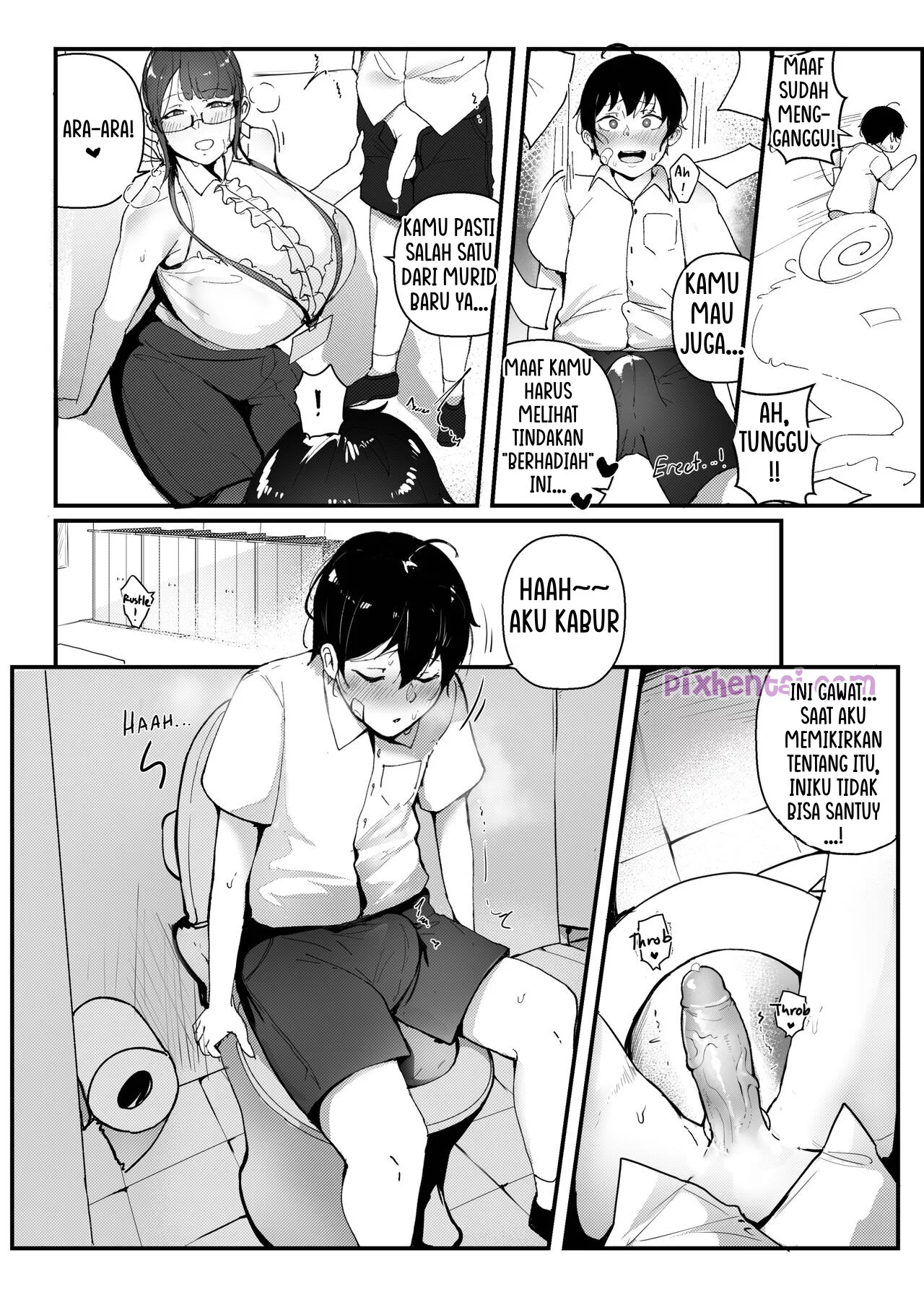 Komik hentai xxx manga sex bokep Good Teachers Bu Guru Montok bikin semangat belajar 6